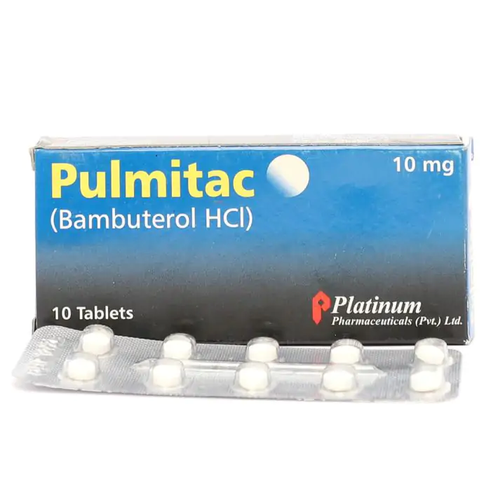 Pulmitac 10mg tab 20s
