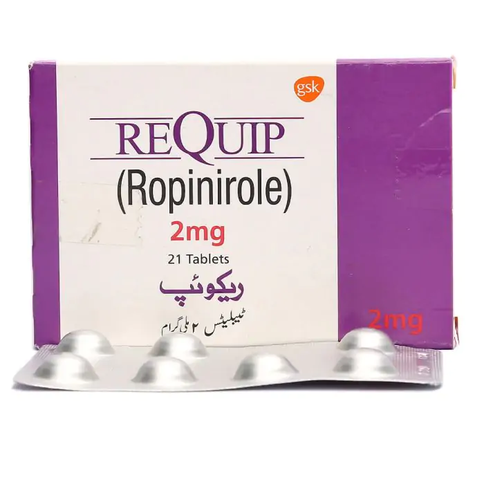 Requip 2mg tab