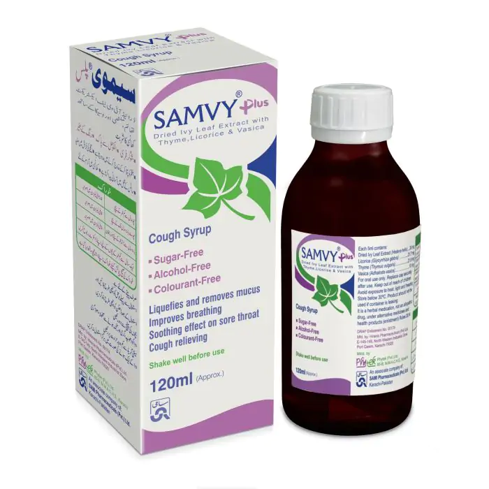 Samvy plu cough syp 120ml