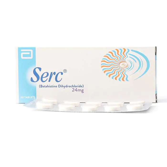 Serc 24mg tab