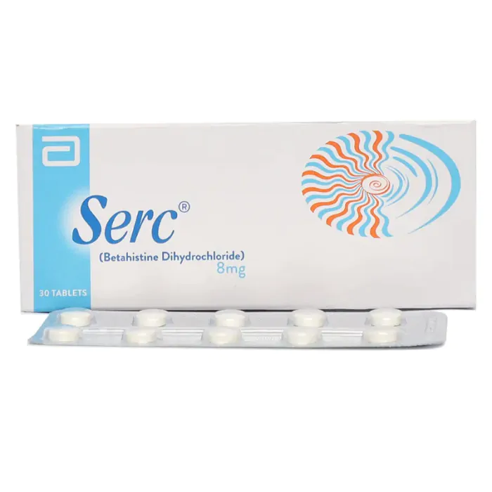 Serc 8mg tab