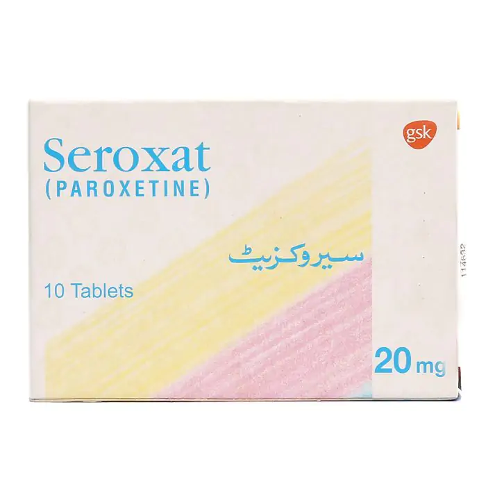 Seroxat 20mg tab