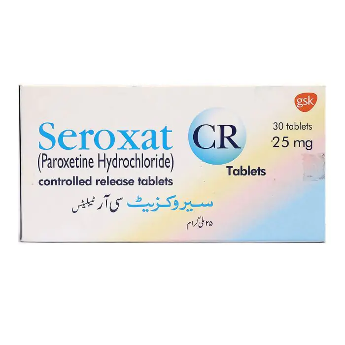Seroxat cr 25mg tab