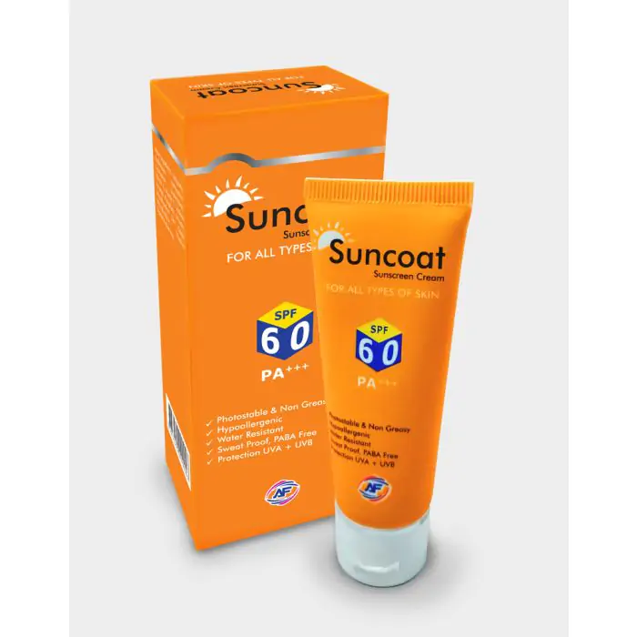Suncoat spf 60 cream