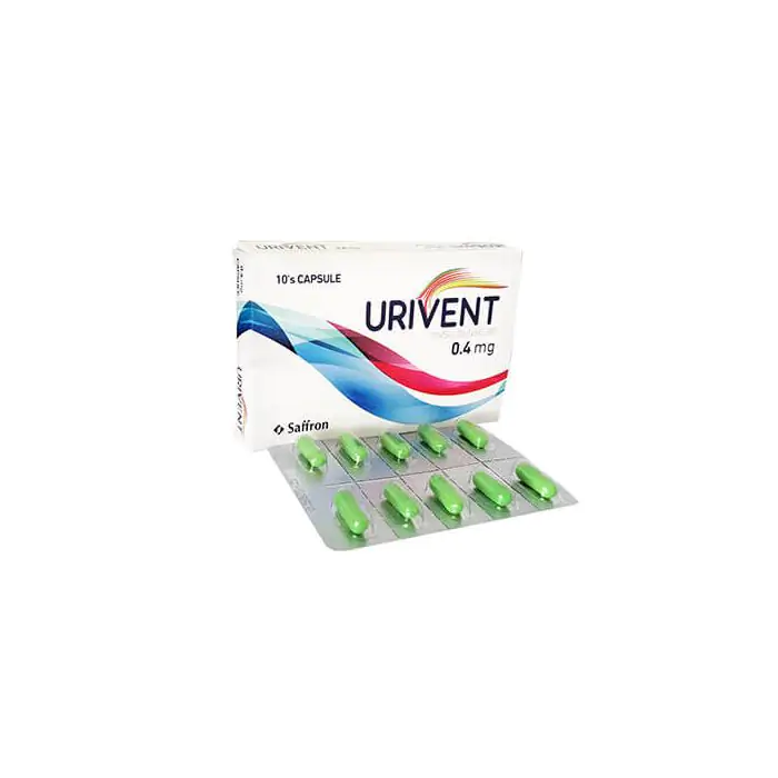 Urivent 0.4mg cap10s