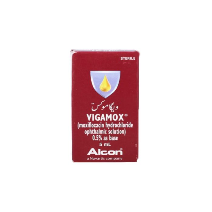 Vigamox 0.5% drops