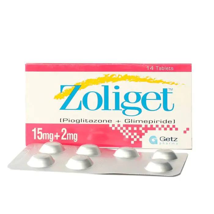 Zoliget 30mg 2mg tab