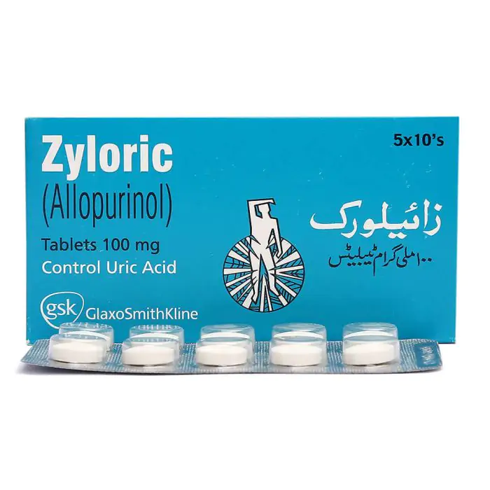 Zyloric 100mg tab