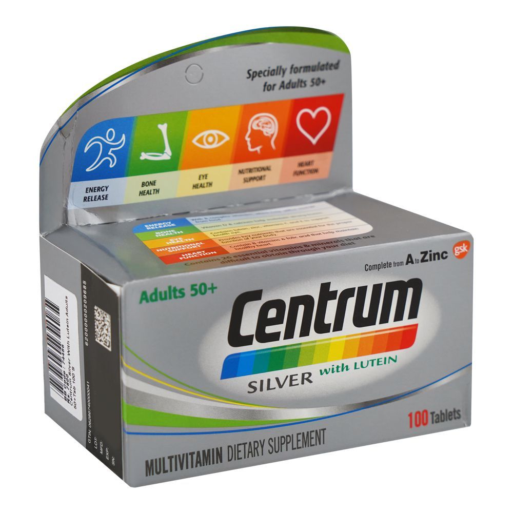 Centrum Silver With Lutein Adults 50+